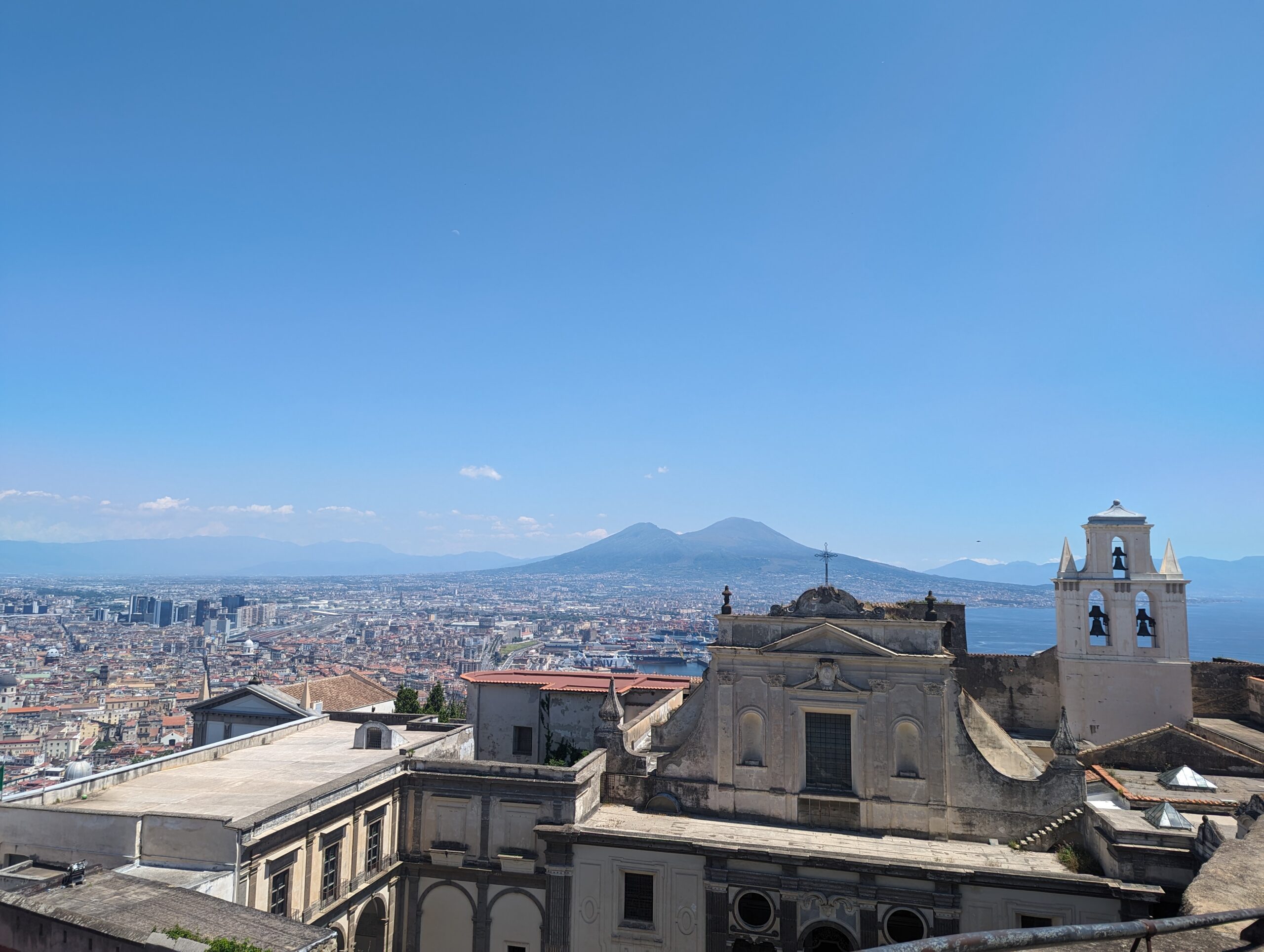 View of Naples from Castle Sant'Elmo