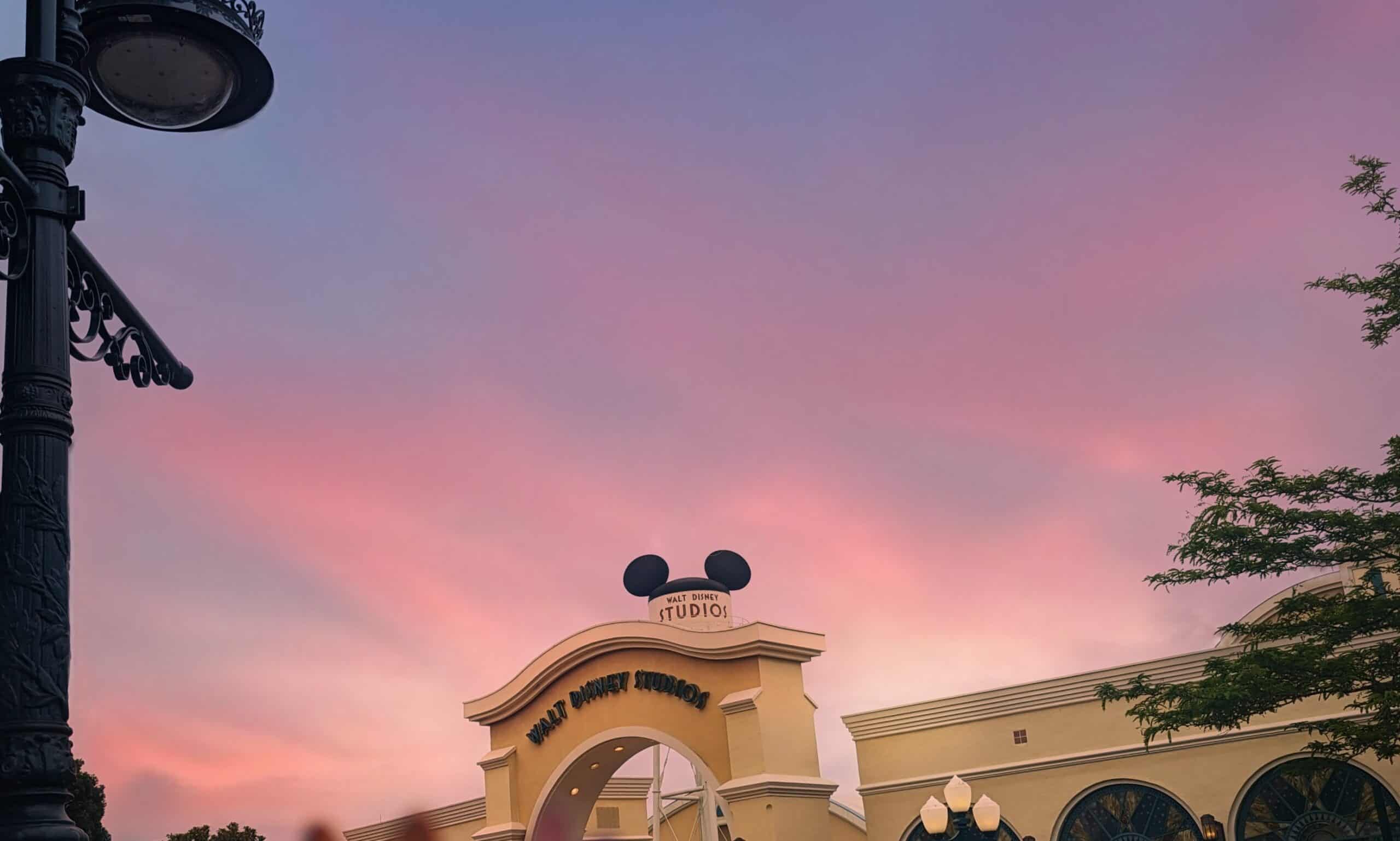 Entrance to Walt disney Studios Park