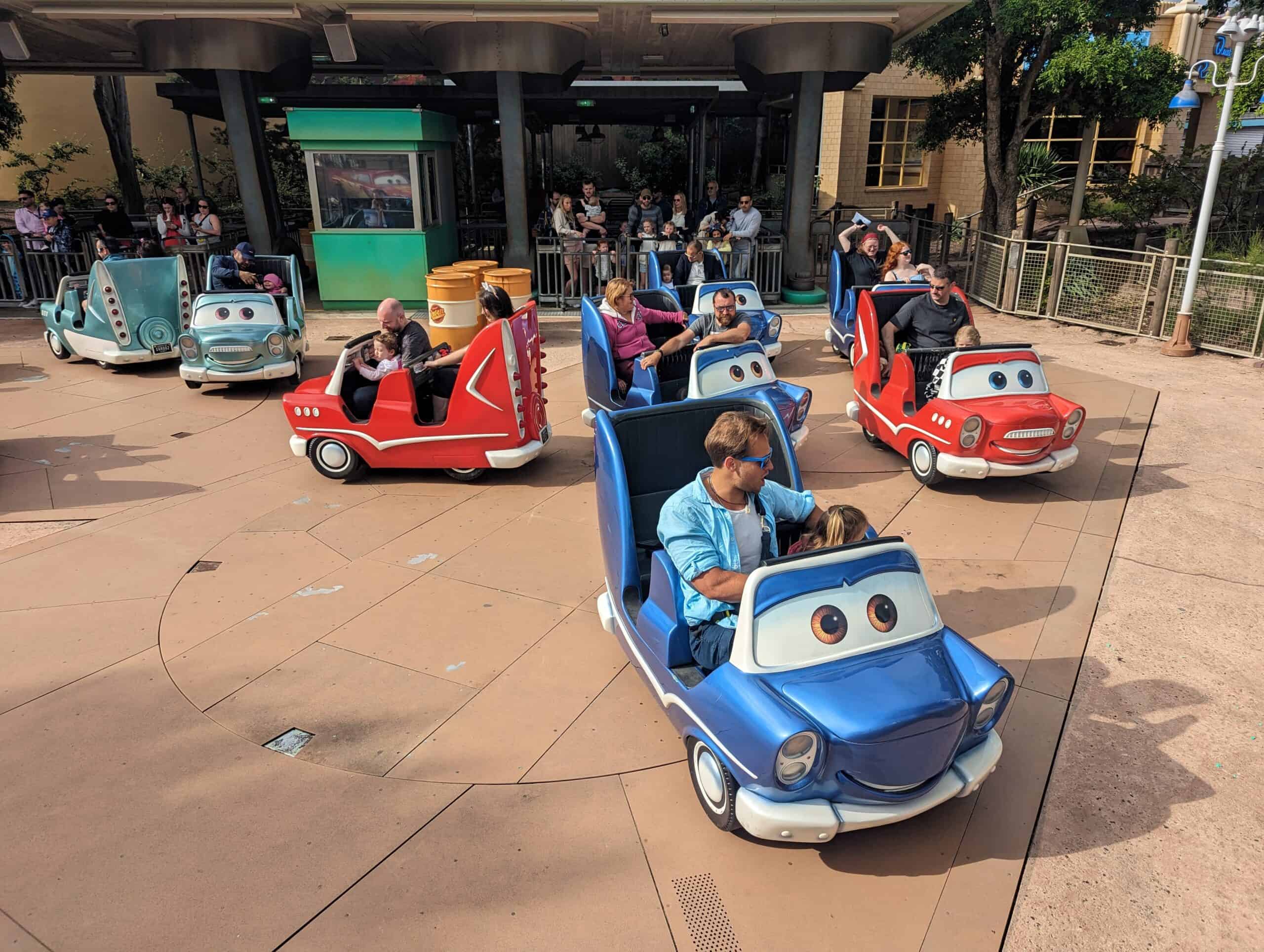 People on the Cars Quatre Rous Rallye ride