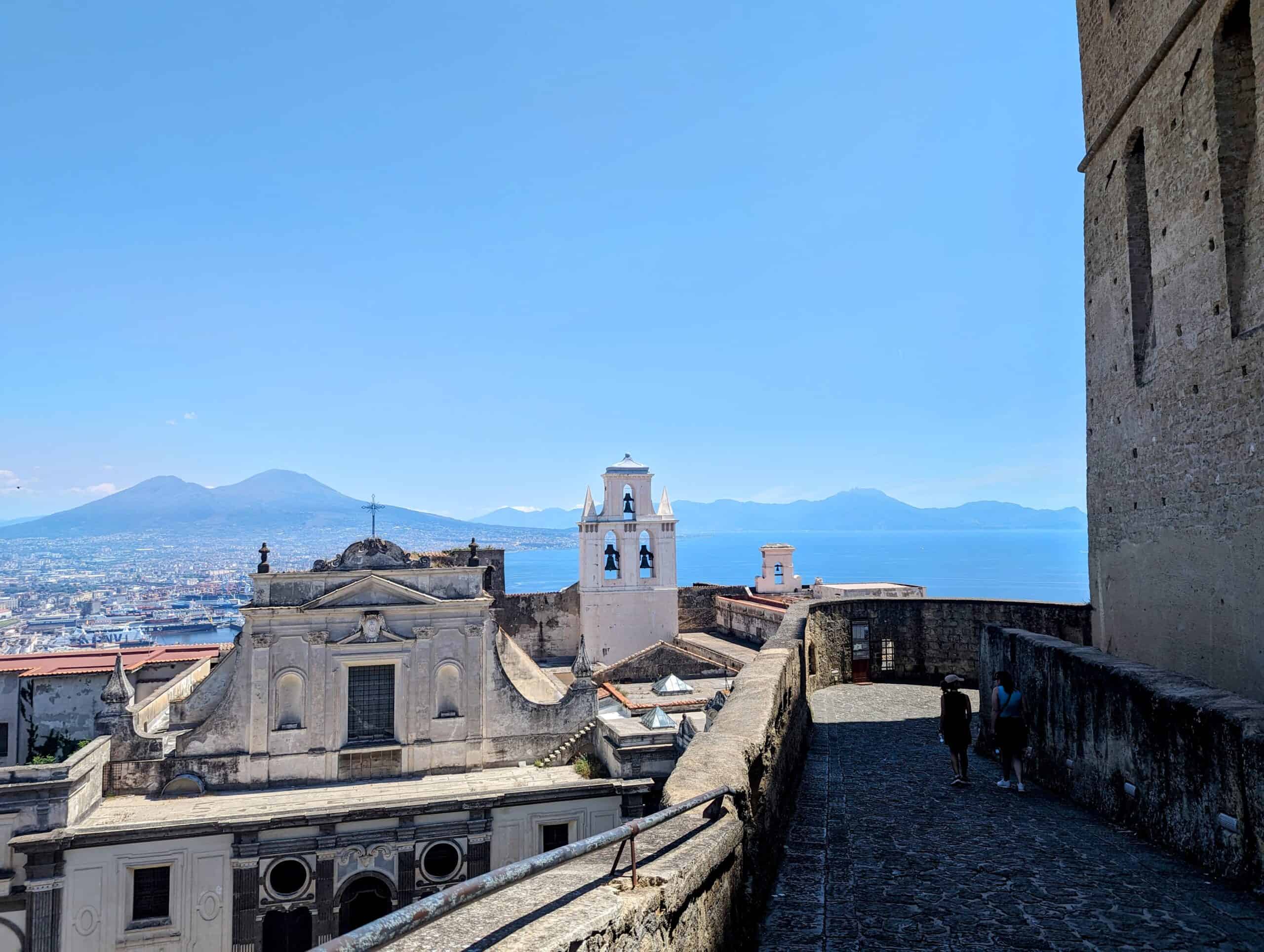 View from Castle Sant'Elmo in Vomero