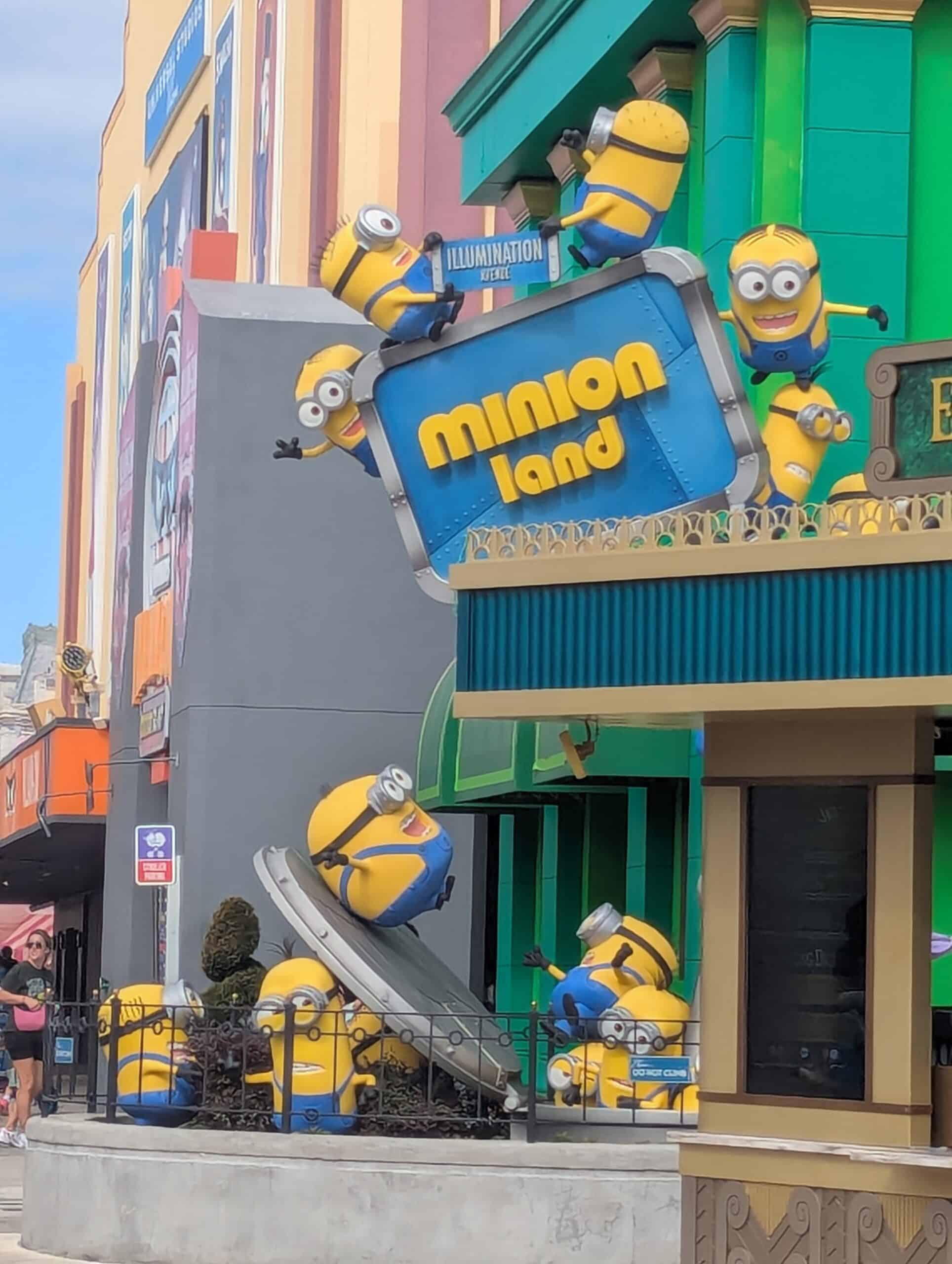 Minion Land sign