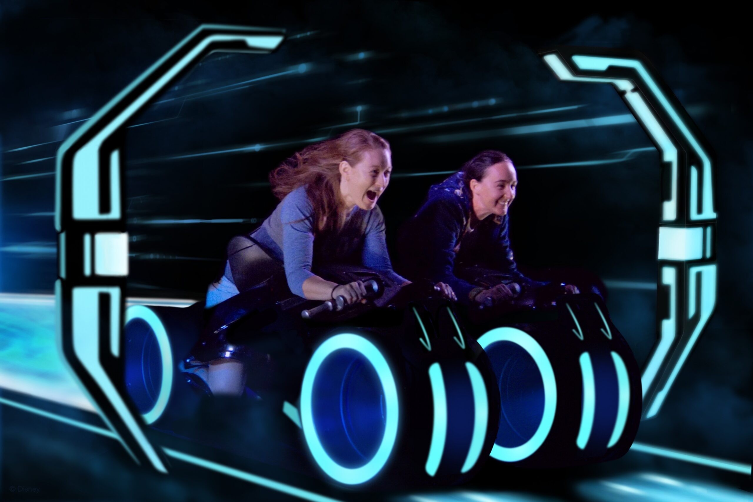 Memory Maker photo of me on Tron